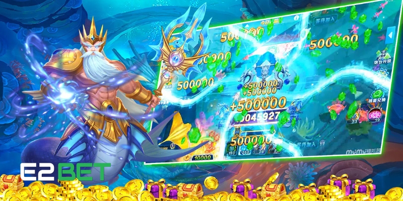 Khám Phá Bắn Cá E2BET : Thế Giới Giải Trí Siêu Thực 2 Giới thiệu sảnh Bắn Cá E2BET siêu thực