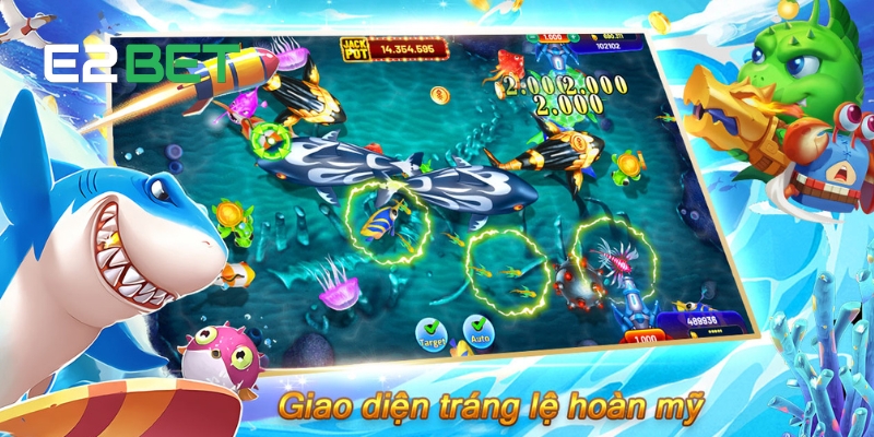 Khám Phá Bắn Cá E2BET : Thế Giới Giải Trí Siêu Thực 4 Các tựa game nổi bật tại sảnh Bắn Cá E2BET